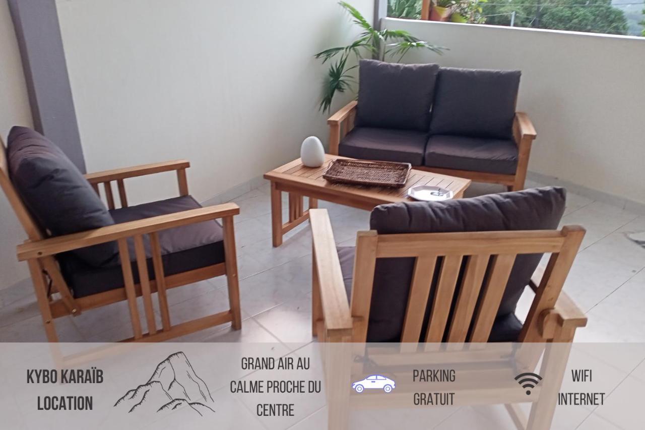 Paradis Cache - Confort Terrasse - Kybo Karaib Location - Pkg - Mtgne Sainte-Marie Dış mekan fotoğraf